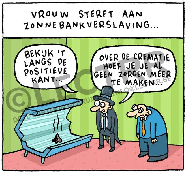 Zonnebank verslaving